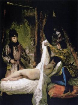 歐仁 德拉尅洛瓦 Louis d'Orleans Showing his Mistress 歐仁 德拉尅洛瓦 Louis d'Orleans Showing his Mistress